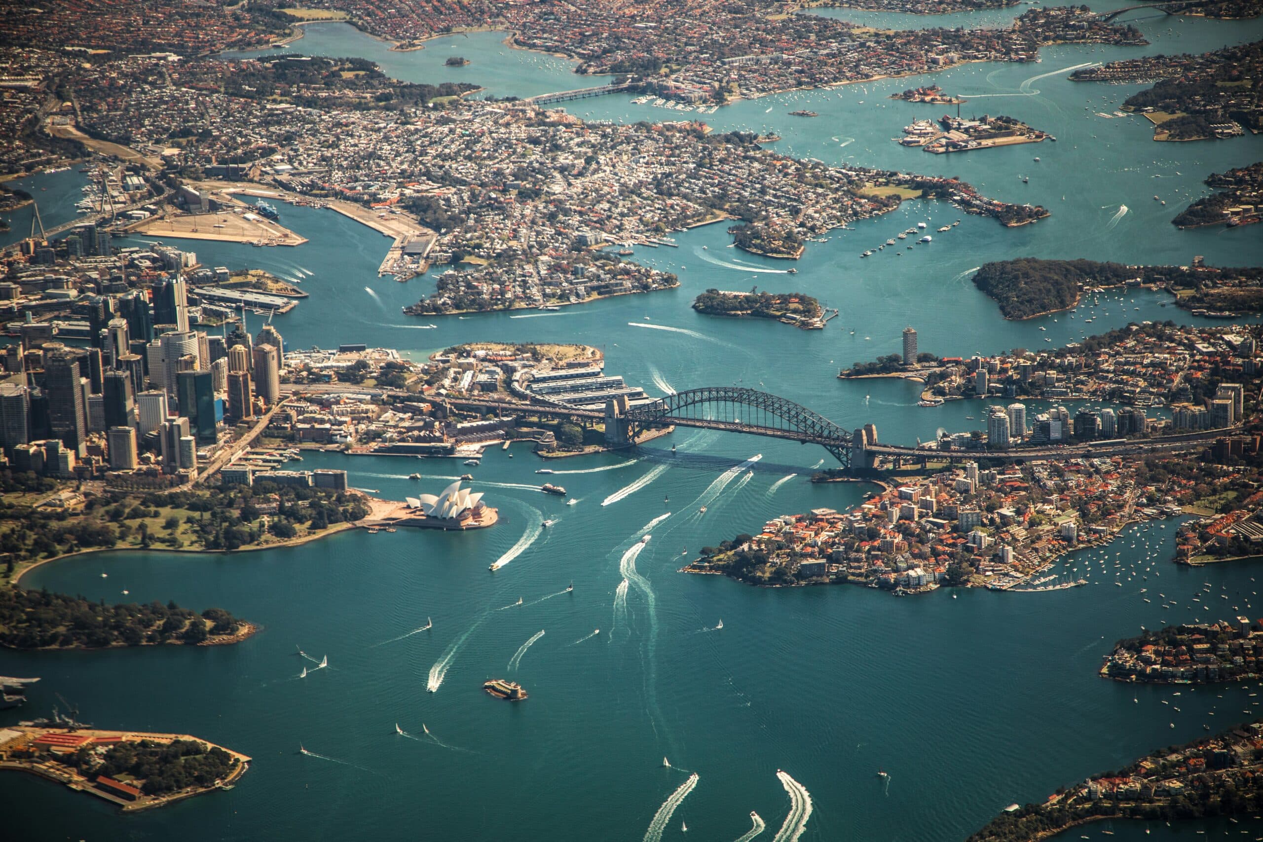 Australia Aerial View, History section Photo Of The Unbound
