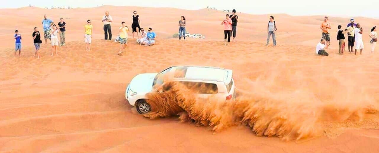 Red Sand Dubai Desert Safari for the unbound blog